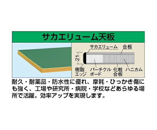 サカエ 軽量用天板 21t サカエリューム天板 1枚 KK-9060FTC
