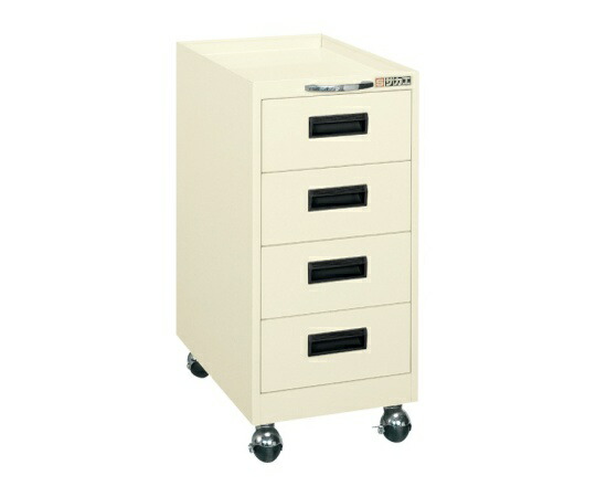 サカエ 作業台用キャビネットワゴン アイボリー 1台 2AI