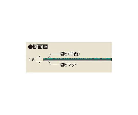 サカエ ワゴン用オプション B山マット 1枚 BM-CM
