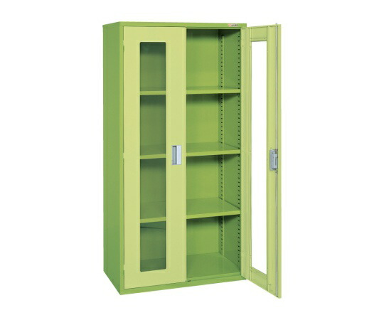 サカエ 工具管理ユニット アクリル両開扉タイプ 1台 KU-90A2A 189,864円