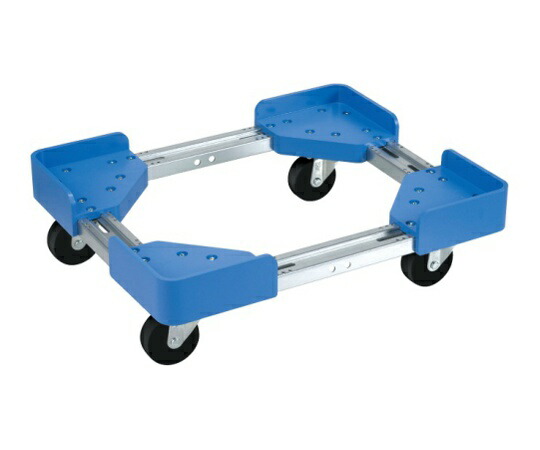 サカエ 伸縮式樹脂台車 1台 SC-5030RB