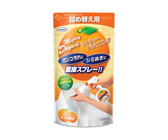 UYEKI（ウエキ） マイティドライニング　スプレータイプ　230mL　(詰め替え用)　36個入 1ケース(36個入)の通販は 20,765円