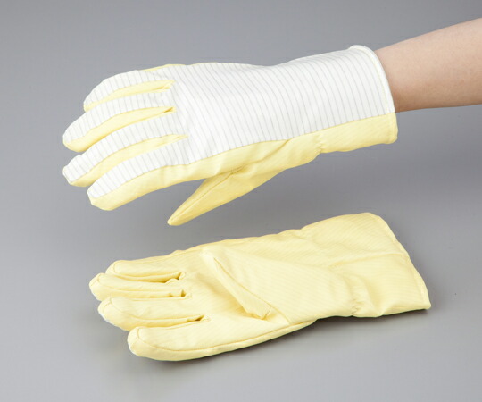 ニュークリーンルーム用耐熱静電手袋３００　【アズワン】の通販は