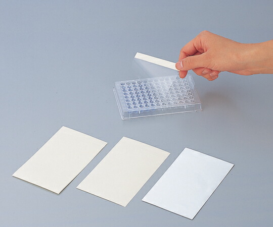 プレートシール　ＰＥＴ・未滅菌　【アズワン】