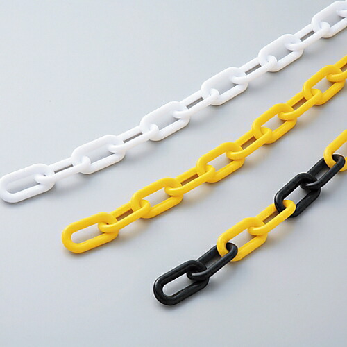 日本緑十字社 プラスチックチェーン　黄/黒　PT-830TR 284025 1巻