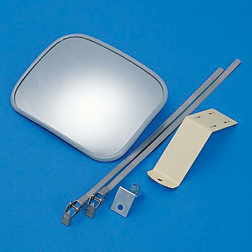 日本緑十字社 小型カーブミラー　グレー　壁角35S　取付金具付　ガラス製 276121 1個の通販は 7,883円