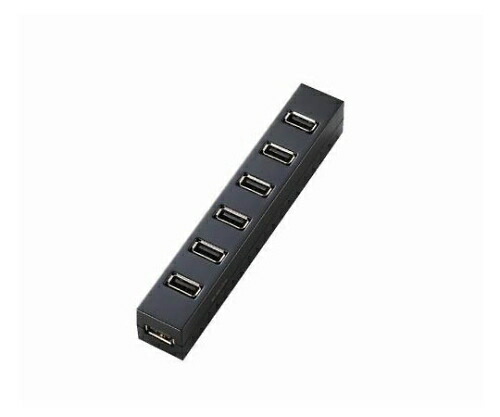 エレコム USBHUB2.0 Zシリーズ セルフパワー 7ポート ブラック U2H-Z7SBK 1パックの通販は 5,813円