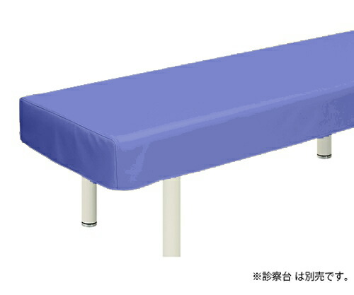 高田ベッド レザー製診察台カバー 幅65×長さ190cm ライトブルー TB-90 1枚