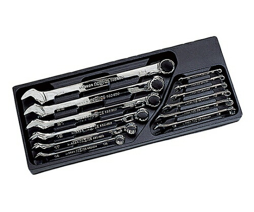 タスコ TASCO TA734WX ロングメガネレンチセット45゜(8本組) タスコ TASCO TA734WX ロングメガネレンチセット45゜(8本組)