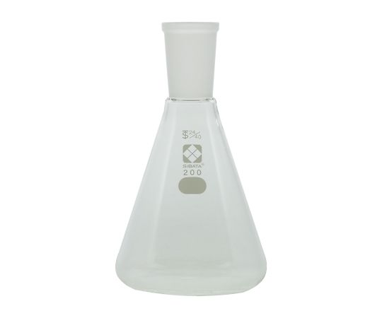柴田科学 共通摺合三角フラスコ　200mL 005510-24200 1個