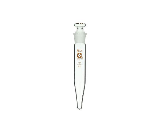 柴田科学 錐形　平栓付　目盛なし　10mL　10個入り 010280-13106A 1箱(10個入)