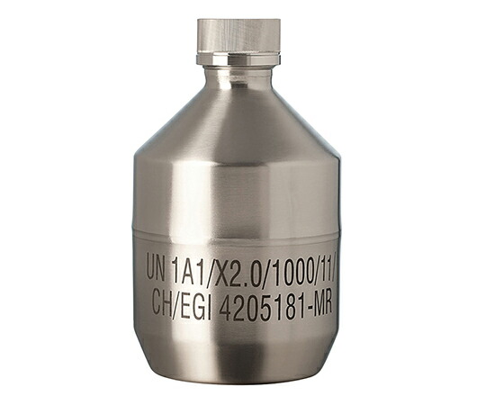 DWK Life Sciences ステンレススチールボトル　キャップ付（ＵＮ規格）　1.5L 017200-1501 1個