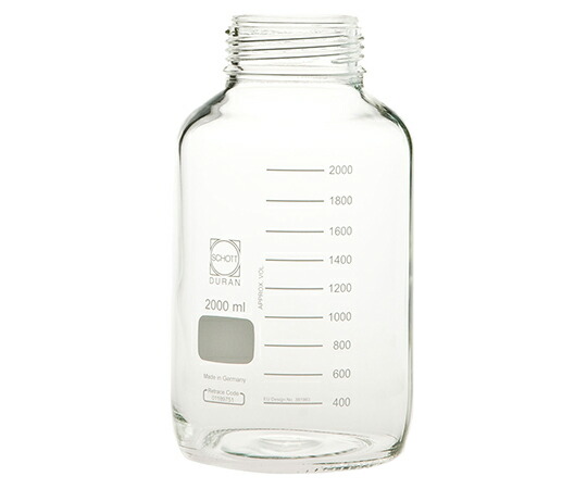 DWK Life Sciences ねじ口びん　広口　びんのみ　2L 017250-20005 1個