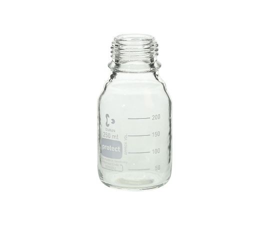 DWK Life Sciences ねじ口びん　セーフティコート　びんのみ　250mL 017280-2505A 1箱(10個入)