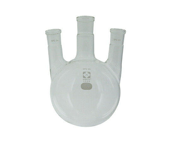 柴田科学 SPC三口丸底フラスコ　1L 030170-241 1個の通販は
