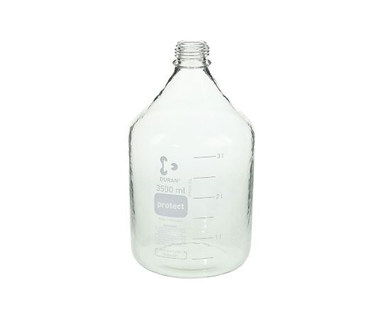 DWK Life Sciences ねじ口びん　セーフティコート　びんのみ　3.5L 017280-35005 1個