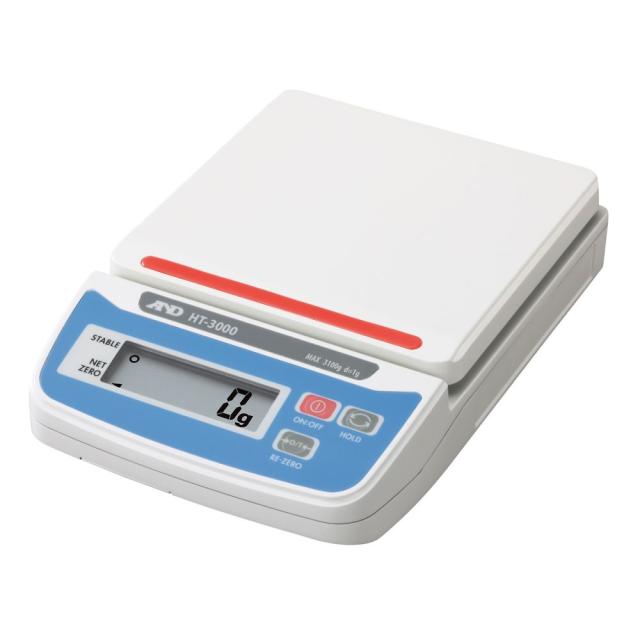 エー・アンド・デイ 高精度スケール・コンパクトスケール HTシリーズ ひょう量:3100g 最小表示:1g HT3000-JA 1個