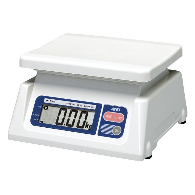 エー・アンド・デイ 検定付きはかり デジタルスケール SK-iシリーズ ひょう量:10kg 最小表示:0.01kg SK10KI-JA 1個