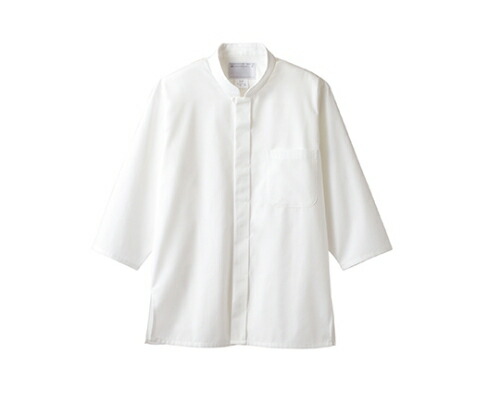 住商モンブラン 調理シャツ 男女兼用 7分袖 オフ白 2-231 S 1枚の通販は 6,565円