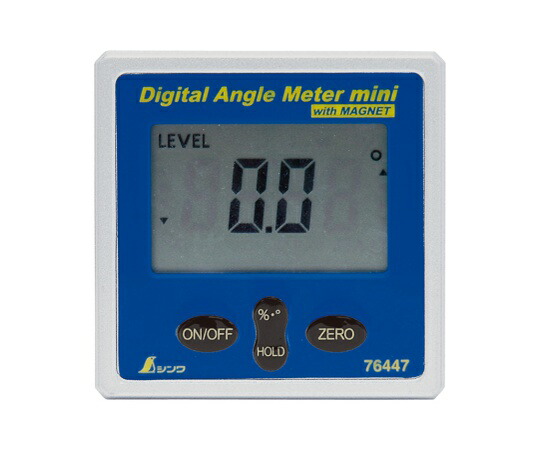 シンワ測定 デジタルアングルメーター　ミニマグネット付 76447 1個