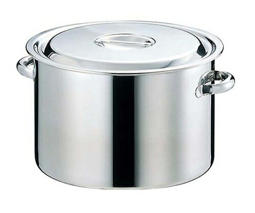 江部松商事 EBM 18-8 半寸胴鍋(目盛付)39cm 手付 4700 1個の通販は 21,868円