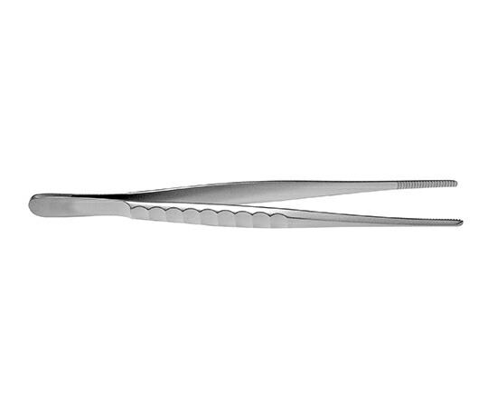 YDM ピンセット 180mm 幅3.2mm DA22S 1本
