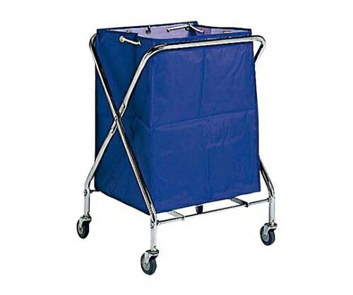 その他 BM ダストカー 袋付(折りたたみ式)大 紺 236L 4353060 1個の通販は