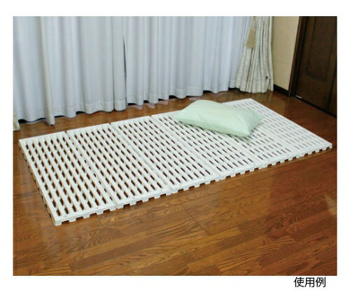 蝶プラ工業 すのこベッド エアースリープ アイボリー 100×201×3cm 782436 蝶プラ工業 すのこベッド エアースリープ アイボリー 100×201×3cm 布団