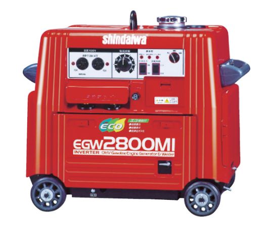ヤマビコ ガソリンエンジン発電機兼用溶接機 EGW2800MI 1台