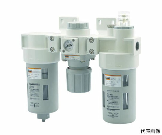 トラスコ中山 FRLユニット　口径Rc1/2 TACT403-15 1セットの通販は