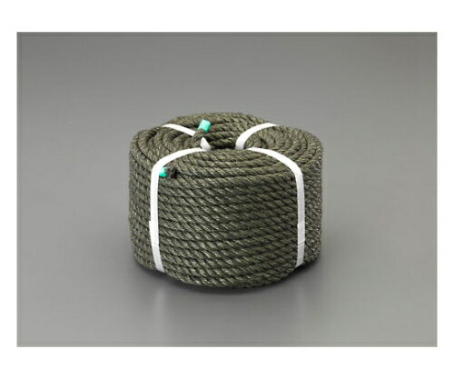 エスコ PEロープ（OD色）　9.0mm×100m EA628TP-9 1巻