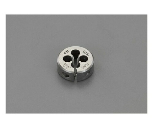 エスコ ダイス(左ねじ用/SKS2)　M8×1.25−25mm EA829MW-8 1個