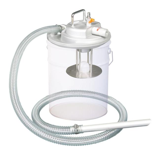 アクアシステム 乾湿両用エアバキュームクリーナー　(一般油用、ストッパー付) 1個 APPQO400