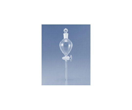 AGCテクノグラス・IWAKI 分液ロート（丸形） TSストップコック TS栓 300mL 1個 6350FS300R