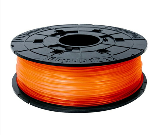 XYZプリンティングジャパン ダヴィンチ Jr. 専用 フィラメント(PLA樹脂)　クリアオレンジ 1個 RFPLCXJP07Fの通販は