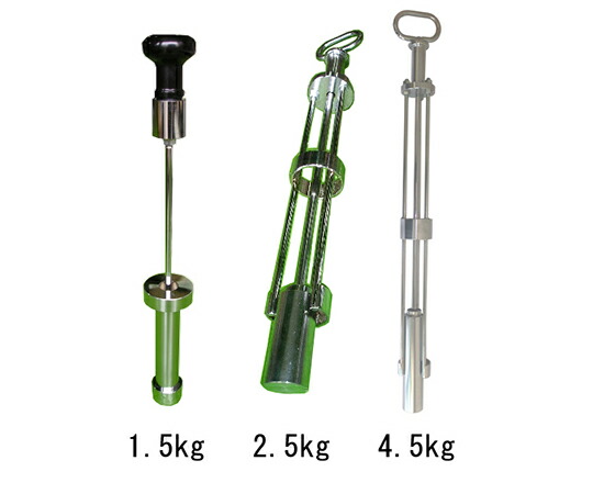 西日本試験機 ランマー4.5kg 1本 S-172b