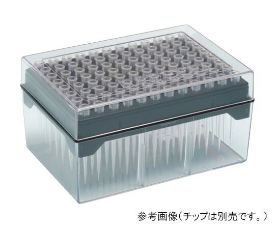 WATSON 10μL ロングチップ システムラック 滅菌 1箱(96本×10ラック入) 120-207CS