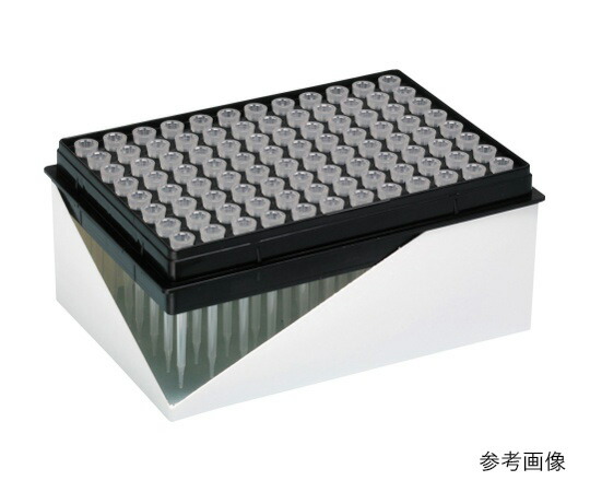 WATSON 10μL チップ 交換プレート 1箱(96本×10プレート入) 122-201C
