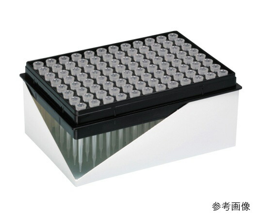 WATSON 10μL チップ シリコナイズ 交換プレート 1箱(96本×10プレート入) 122-211CHの通販は