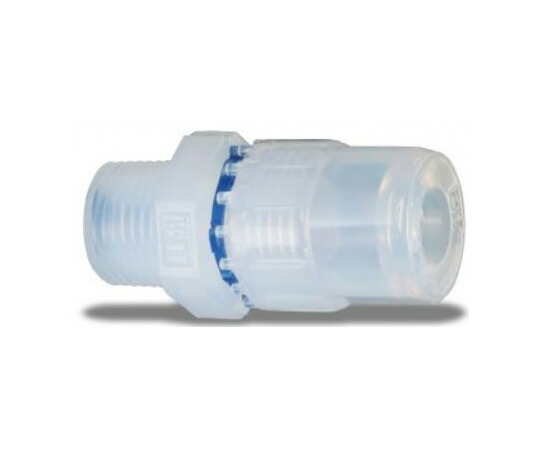 FIT-ONE フッ素樹脂　PFA　継手　メイルコネクタスルー 1個 MCT-M12-R6