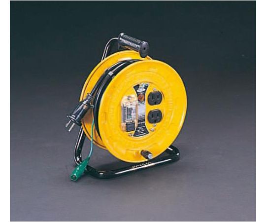 エスコ AC125V/15A/10mコードリール(漏電遮断器付 1台 EA815Aの通販は 14,493円