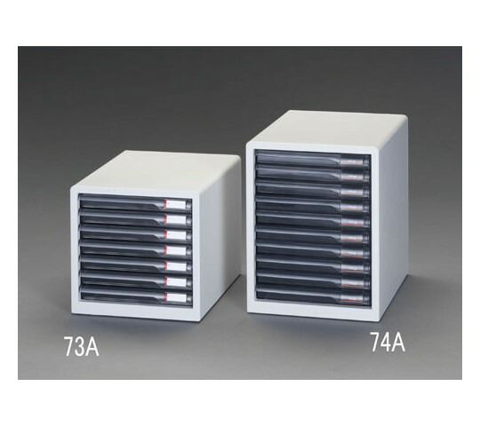 エスコ 265×350×258mm/7段レターケース 1個 EA954JA-73A