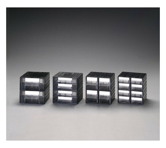 エスコ 連結収納(引出し) 225×225×225mm/2列4段 1個 EA957CA-4の通販は