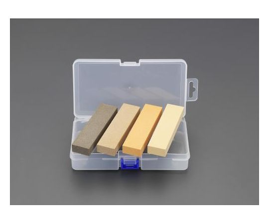 エスコ 4個組油砥石セット 1セット EA522G