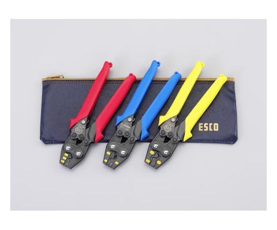 エスコ 圧着ペンチセット 1セット EA538J-1の通販は
