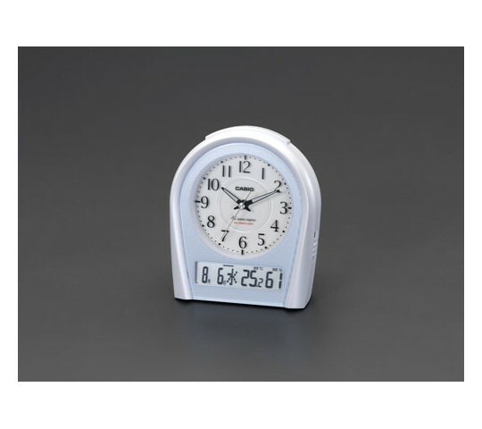 エスコ 146×125×92mm [電波]置時計 1個 EA798CA-91A