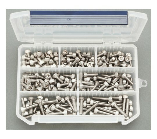 エスコ 六角穴付ボルトセット　ステンレス M6 1セット EA949MB-6の通販は 9,925円