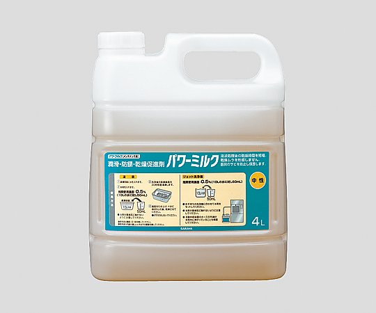 サラヤ 潤滑・防錆・乾燥促進剤　パワーミルク４Ｌ 1本 50340の通販は