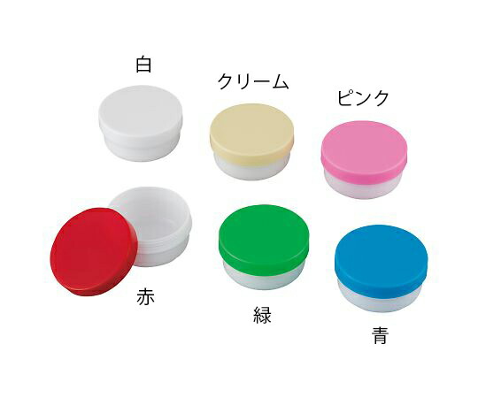 馬野化学容器 UG軟膏壺（未滅菌）　58mL　白　100個入  1ケース(100個入)
