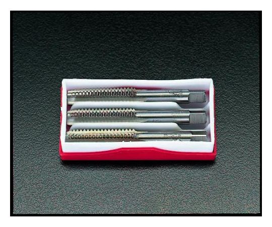 エスコ ハンドタップ3本組(SKS2)　M14×1.5 1組 EA829EB-14B